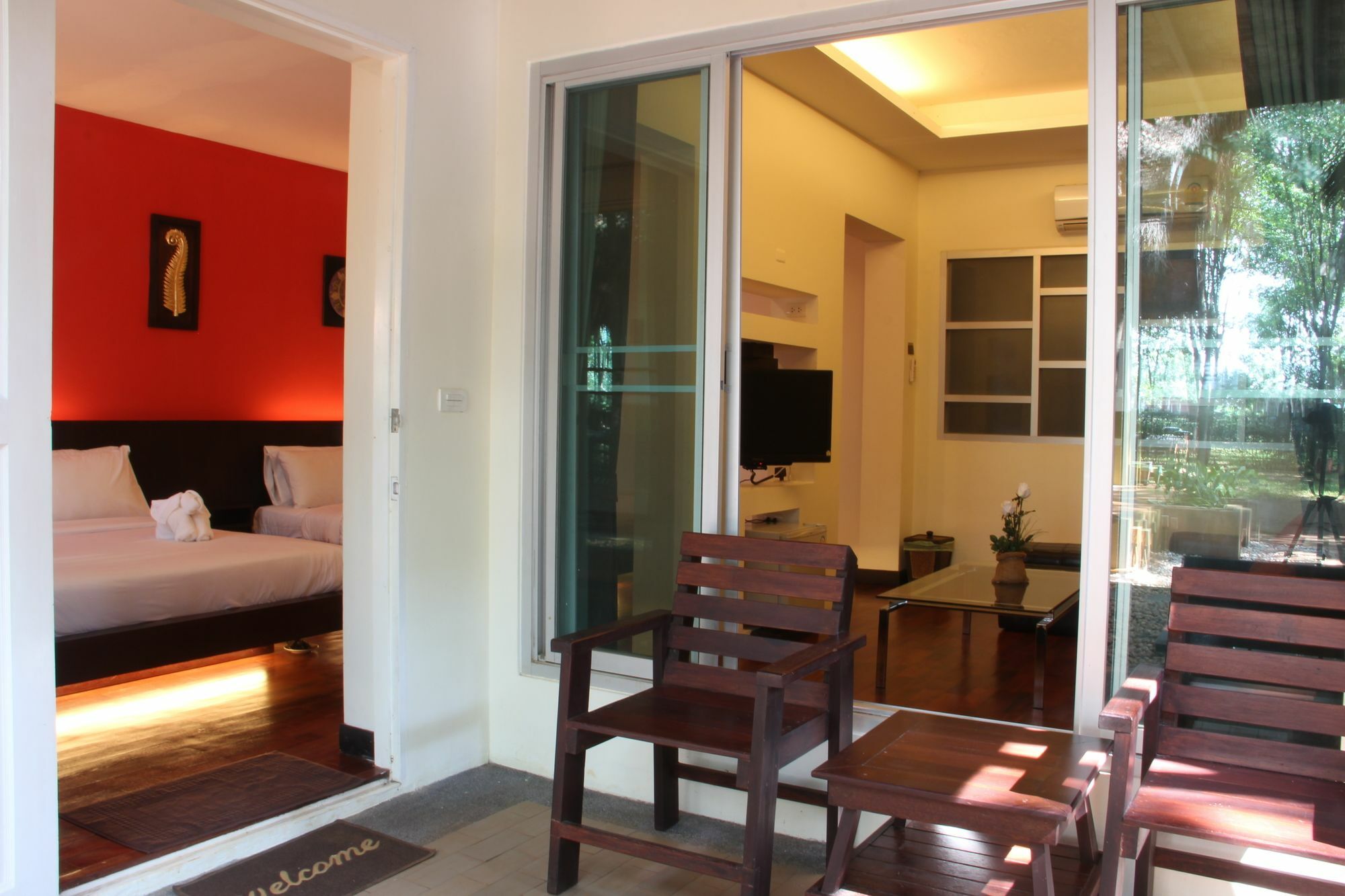 Hotel Singha Rubber Tree à Ban Huai Maenam Noi Extérieur photo